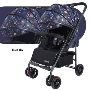 Bán Chạy Nhất Cao Phong Cảnh Có Thể Ngồi Ngả Ánh Sáng Gấp Xe Đẩy Em Bé Tự Động Gấp Nhỏ Gọn Trọng Lượng Nhẹ Xe Đẩy Em Bé - Product Image 4