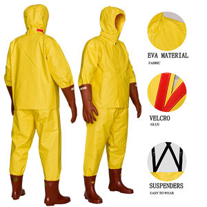 <span class=keywords><strong>Ropa</strong></span> de Trabajo Eléctrica Personalizada de Fábrica de 10kv, <span class=keywords><strong>Ropa</strong></span> de Trabajo de Seguridad EVA de Corte Holgado, Traje de Trabajo con Aislamiento Eléctrico - Product Image 2