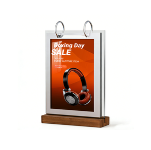 Pratico Espositore da Banco Regolabile in Acrilico, Vetrina Trasparente per Negozio, Promozione e Fornitura al Dettaglio - Product Image 4