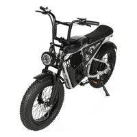 Vélo électrique de style cyclomoteur ZUMI US Brazil Stock avec moteur de moyeu arrière 1000W pour adultes, batterie 15Ah, OEM ODM, vente en gros personnalisée, directement de l'usine