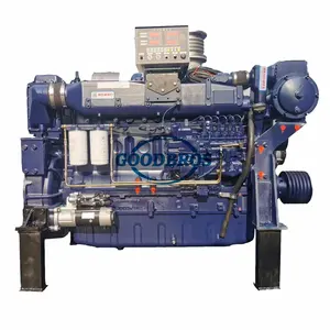 Diesel Inboard Weichai WD615 340HP 225KW 6 Cylinder Marine Engine
