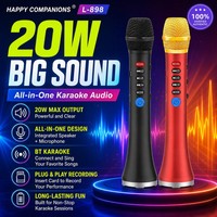 Microphone sans fil professionnel pour enregistrement direct usine, système de haut-parleurs de karaoké et de studio
