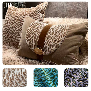JBL Tissu velours découpé de haute qualité Nouvelle <span class=keywords><strong>collection</strong></span> de velours tendance au design de luxe Style moderne Jacquard velours pour canapé - Product Image 4