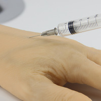 Modelo de entrenamiento de punción de vena del brazo, modelo de entrenamiento médico modelo de entrenamiento de brazo de recolección de sangre médica