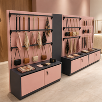 Vitrine d'îlot sur mesure pour bijouterie, mobilier commercial pour boutique de bijoux, présentoir de bijouterie personnalisé en gros