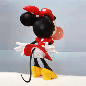 High-End Mickey &amp; <strong>Minnie</strong> <strong>Mouse</strong> Sculpture Blowing Bubbles Cartoon <strong>Top</strong> Tabletop Furniture Fiberglass and Resin Home Decor - Product Image 6