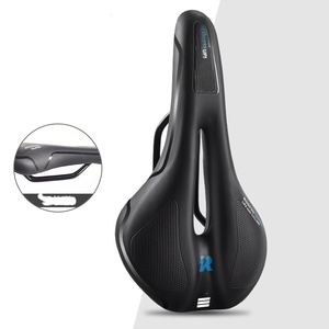 Asiento Cómodo para <span class=keywords><strong>Bicicleta</strong></span> <span class=keywords><strong>Fixie</strong></span>, Sillín de Ciclismo, Cojín Transpirable Universal para <span class=keywords><strong>Bicicleta</strong></span> de Montaña - Product Image 4