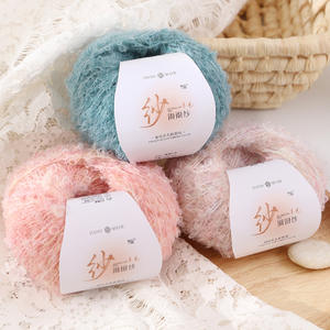 Hilo de Lana de Mohair Mezclado Hecho <span class=keywords><strong>a</strong></span> Mano <span class=keywords><strong>para</strong></span> Tejer Aguja de Ganchillo, <span class=keywords><strong>para</strong></span> Suéteres, Bufandas, Muñecas de Bebé, Objetos Pequeños - Product Image 3