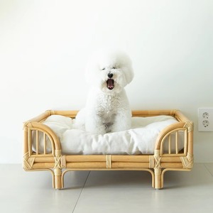 Hovicaed Luxury <span class=keywords><strong>CAT</strong></span> Pet Dog bed made natural de alta calidad muebles de madera de ratán cama para mascotas <span class=keywords><strong>Amazon</strong></span> mejor opción - Product Image 2