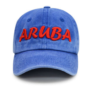 Gorra de Béisbol Bordada en 3D 100% Algodón Lavado, Gorra de Sol con Visera Curva y Ancha, Ajustable con Hebilla Metálica, Gorra Casual Unisex - Product Image 2