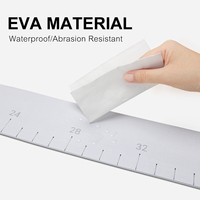 Woowave 2026 Meilleure vente Règle de mesure de poisson en EVA autocollante étanche pour la marine, autocollant de mesure pour yacht, bateau, kayak, accessoires de pêche