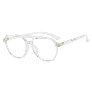 眼鏡TR90ダブルブリッジ光学フレームカスタムメガネ読書用 - Product Image 4