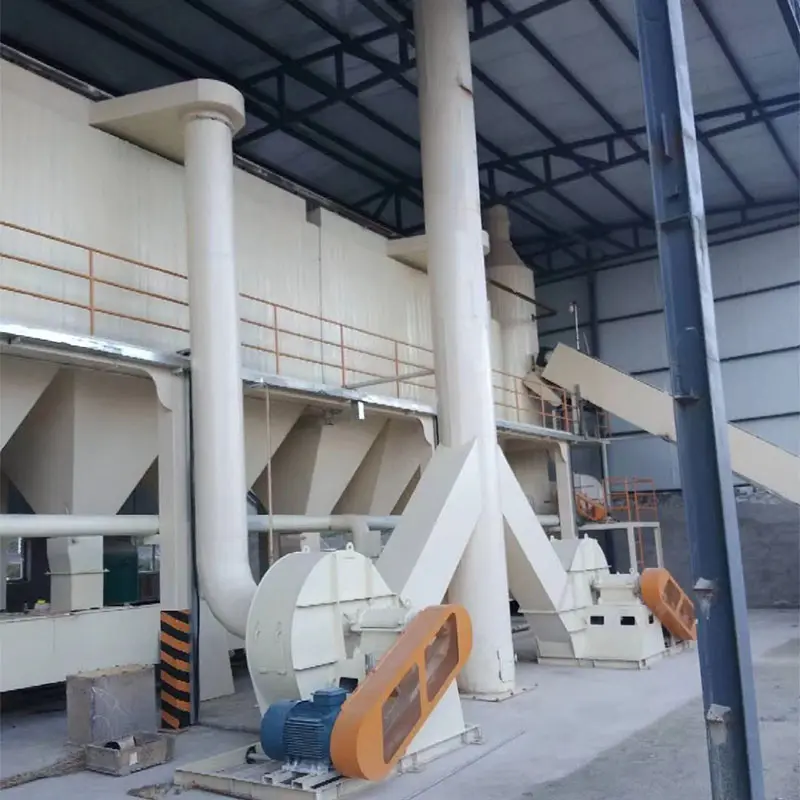 Máquina de fabricación de línea de polvo de piedra caliza de yeso, alta eficiencia