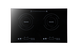 Cuisinière à induction encastrable rapide et efficace, 2 brûleurs avec une puissance de 1800W et 1300W - Product Image 3