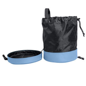 Bolsa de Tiza Redonda de Poliéster Reciclado, Plegable, con Bolsillo Interior con Cremallera, para Escalada en Roca, Proveedor Chino - Product Image 1