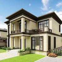 Villa préfabriquée de 200 mètres carrés, design luxueux, maison préfabriquée écologique, maisons préfabriquées disponibles, fabrication chinoise