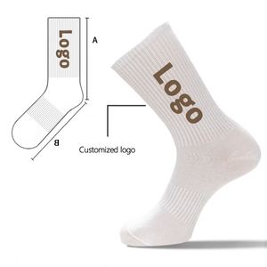Calcetines Deportivos Personalizados para Hombre, Diseño de Tubo de Algodón, Logotipo Personalizado, Alta Calidad, Bajo MOQ, Venta al Por Mayor - Product Image 1