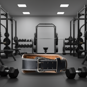 Cinturón de levantamiento de pesas de cuero IFAST de 4 pulgadas con soporte lumbar acolchado para hombres y mujeres, entrenamiento cruzado, entrenamiento de fuerza, seguridad en el fitness - Product Image 2