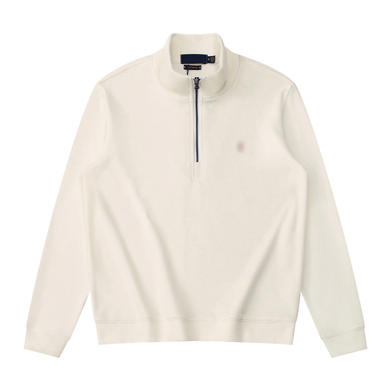 White with brown RL logo