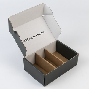 White Inside Recyclable Foldable Corrugated Box <strong>Paper</strong> Shipping Packaging Mailer <strong>Boxes</strong> with Cardboard Inserts - Product Image 3