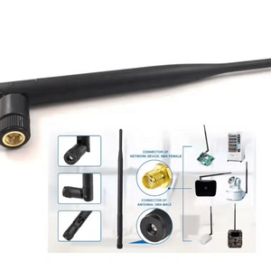 เสาอากาศยางรูปเป็ด D21 698-2700mhz 5.5dBi TNC/BNC/SMAs 210มม. เสาอากาศเราเตอร์ 4G - Product Image 5