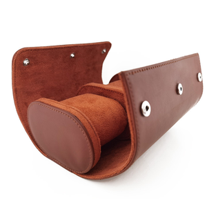 Boîte à montres en cuir tendance 1/2/3 emplacements, portable pour voyage, anti-poussière, organisateur sécurisé avec coussin amovible - Product Image 3