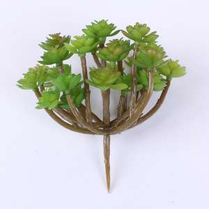 Planta Artificial Blanca, Creativa, Moderna, Ecológica, Suculentas, Decoración Navideña para el Hogar, Arreglos de Aspecto Natural para Interiores - Product Image 3