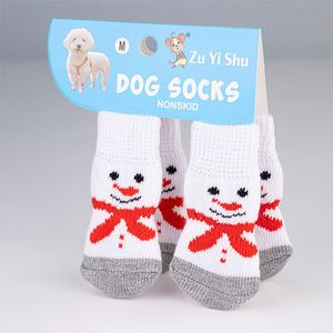Nouvelles Chaussettes Antidérapantes Style Noël 2026 pour Petits Chiens – Chaussettes Antidérapantes pour Chiens avec Grips, Protection des Pattes pour Chiens de Petite et Moyenne Taille - Product Image 6