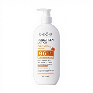 Hot Refreshing Non Greasy Isolating Whitening Anti Ultraviolet Anti-Aging Mineral All-purpose <b>Sunscreen</b> Body Cream - Product Image 3