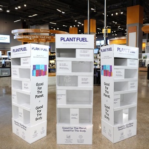 OEM定制护肤展示纸化妆展示架零售商店唇彩化妆展示架 - Product Image 1