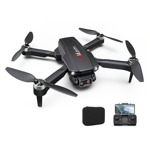 2.4G Remote Control Kids Drones Toy Brushless Motor Folding Six-Axis Gyroscope Dual Camera 4K Quadcopter Toys RC Drone