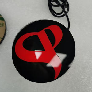 RGB aydınlatma Bluetooth bağlı yüksek parlaklık dekorasyon rozeti ile özel 3D araba logosu LED tampon amblem - Product Image 2