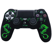 RALAN Peau de protection en silicone pour manette de jeu PlayStation 4 Accessoires de manette de jeu vidéo Couverture