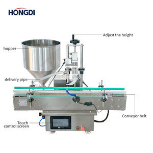 Petite machine de remplissage de liquide de type pompe à engrenages pour la production flexible de machines de remplissage de cosmétiques et de boissons - Product Image 3