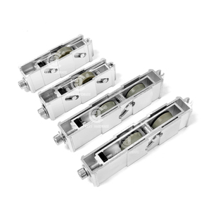 Africa Market Rodamientos Psra Ventanas De Aluminum Alloy Wheel Door and Window Rollers Sliding Glass Window Bottom <strong>Pulley</strong> - Product Image 1