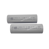 Batterie Ampace 21700 JP40 de qualité A, batterie lithium-ion rechargeable 21700, 4000 mAh, 40 A, 3,7 V, similaire à la batterie 40PL 4000 mAh 40 A