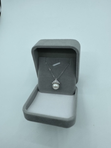 Vente en gros 9-10mm AAAAA véritable perle naturelle <span class=keywords><strong>reine</strong></span> <span class=keywords><strong>des</strong></span> <span class=keywords><strong>neiges</strong></span> collier tendance bijoux élégants collier de perles d'eau douce de haute qualité - Product Image 6