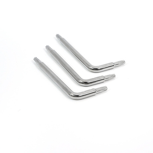 DIN911 M2 M3 M4 Ni plateado acero al carbono galvanizado doble extremo especial llave Torx Juego de llaves de vaso H3 T25 llave <span class=keywords><strong>Alan</strong></span> Torx - Product Image 2