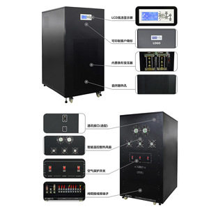 อินเวอร์เตอร์อุตสาหกรรมกำลังสูง 10KW-200KW แบบสามเฟส ออฟกริด 24V-480V เป็น 220V/380V ตัวแปลงไฟ DC เป็น AC อินเวอร์เตอร์พลังงานแสงอาทิตย์ - Product Image 1