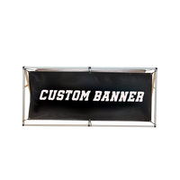 Bannière en maille promotionnelle personnalisée pour chantier de construction, clôture de chantier, publicité routière
