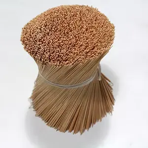 Venta al por mayor 1,3 "8" 9 "12" Varillas de incienso de Buda Núcleo de incienso de bambú Sudeste asiático Indio Incienso BBQ Herramientas Fabricante Fujian