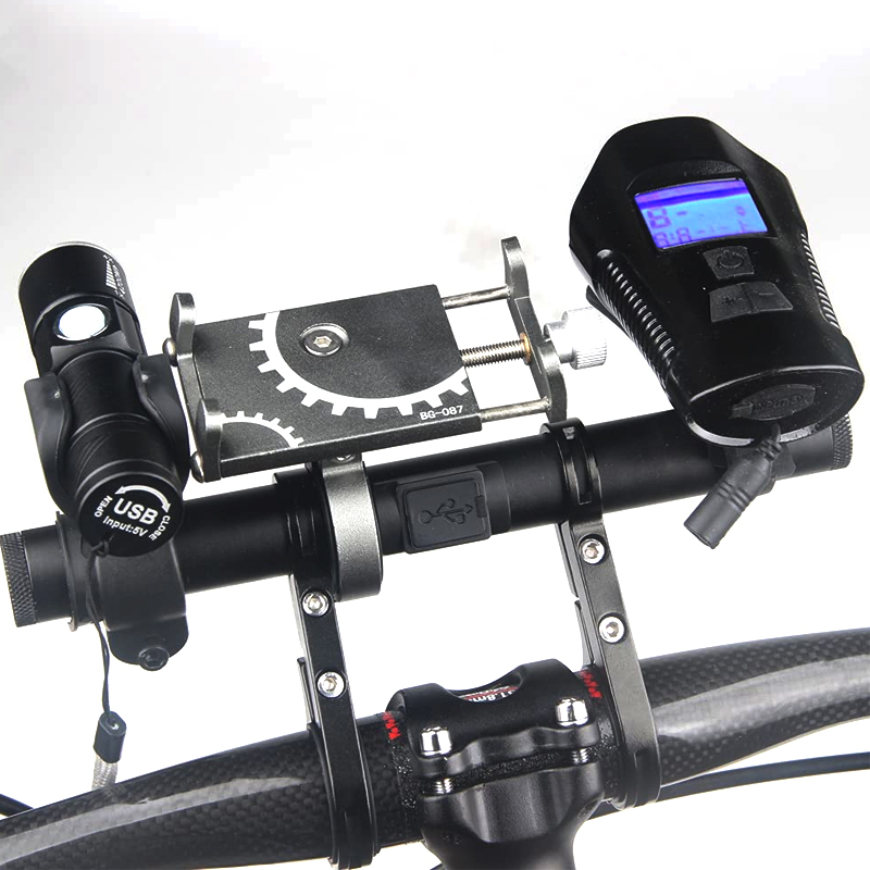 Lezyne LED Handle Bar Mount - Support de Guidon