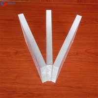 Panneau en acrylique transparent de grande taille, plaque en plastique PMMA transparente pour la décoration de vitrine de magasin