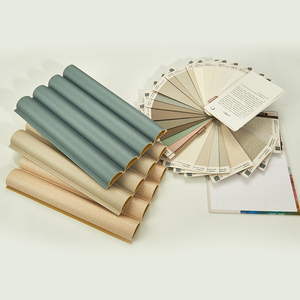 Rãnh gỗ WPC Tường Nội Thất bảng thẩm mỹ đa dạng thiết kế linh hoạt lau sạch 3D trang trí tường bảng điều khiển cho sảnh khách sạn - Product Image 1