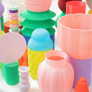 Maceta de Flores PLA Ecológica Multicolor de Alta Calidad, Moderna, Impresa en 3D, para Decoración del Hogar - Product Image 3
