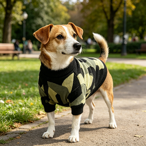 Maglioni per Animali Domestici dal Design Unico Personalizzabili con Etichetta Privata e Grafica ad Alto Contrasto per Cani e Persone - Product Image 3
