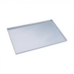 Moldes Rectangulares de Aluminio para <span class=keywords><strong>Pizza</strong></span> y Pan, Recubiertos de PTFE/Cerámica, 1.5mm de Grosor, Aptos para Lavavajillas, Duraderos - Product Image 4