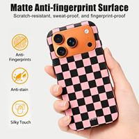 Coque de téléphone antichoc 2-en-1 magnétique 3D par sublimation TPU+PC avec protection intégrale pour 17/16/15 Pro Max