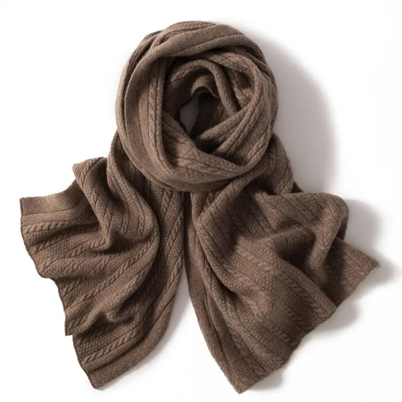 ladies pure cashmere scarfs stoles designer luxury women neck warmer cashmere shawl for women