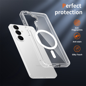 Funda Magnética Transparente Antigolpes para Teléfono Móvil, de PC y TPU de 1.5MM, para Samsung Galaxy S26, S26 Plus, S26 Ultra, Venta al Por Mayor de Fábrica - Product Image 5